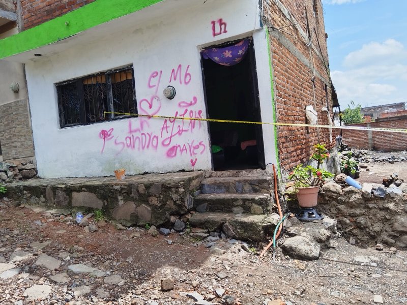 Se registra h0m1cidi0 a b4laz0s en vivienda de la colonia Trasierra de Jacona