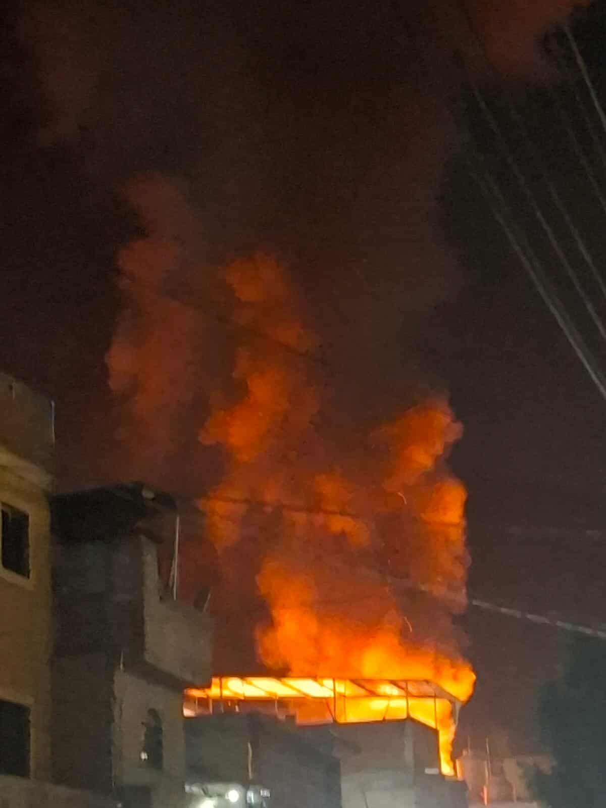 Se registra incendi0 en predio de la colonia Lomas del Punhuato, Morelia