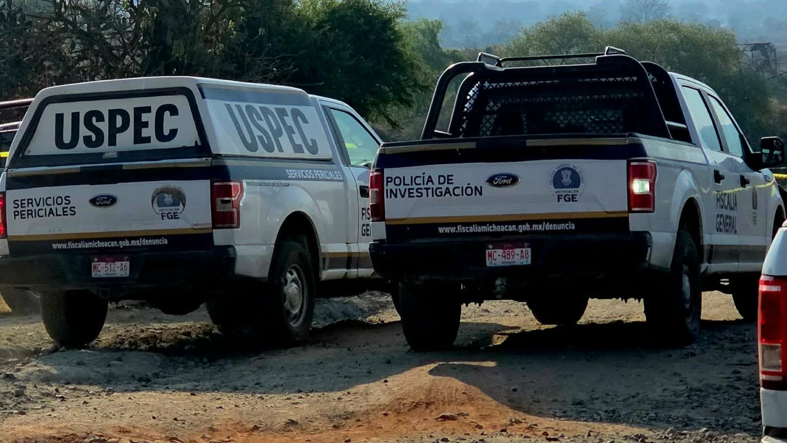 Hallan a 2 hombres ejecutados y maniatados en la región de Tacámbaro 