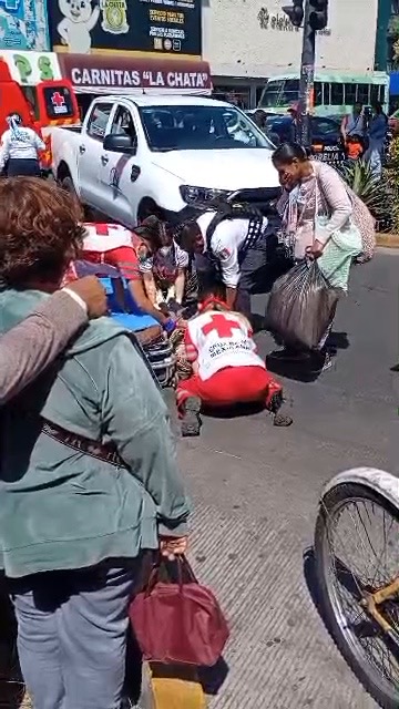 Fallece en hospital adulta mayor atropellada cerca del Mercado Independencia