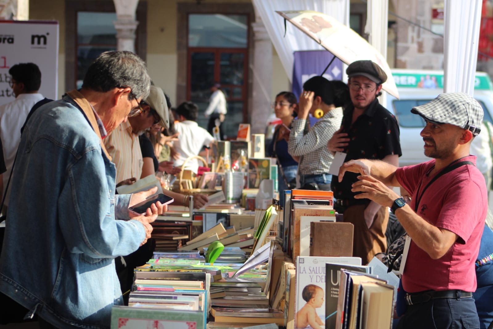Gran participación de morelianos en jornada del Día Mundial del Libro de SeCultura