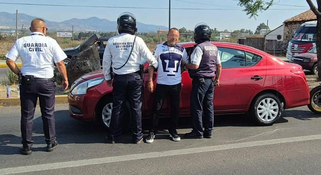 Detienen a zitacuarense en posesión de auto robado, en Morelia 