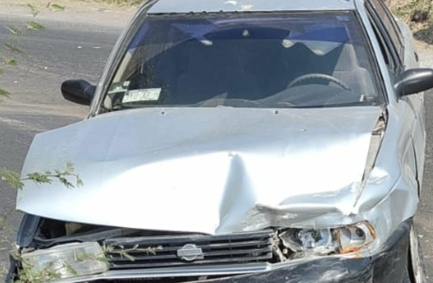 Se registra choque entre dos vehículos en Morelia, salida a Mil Cumbres 