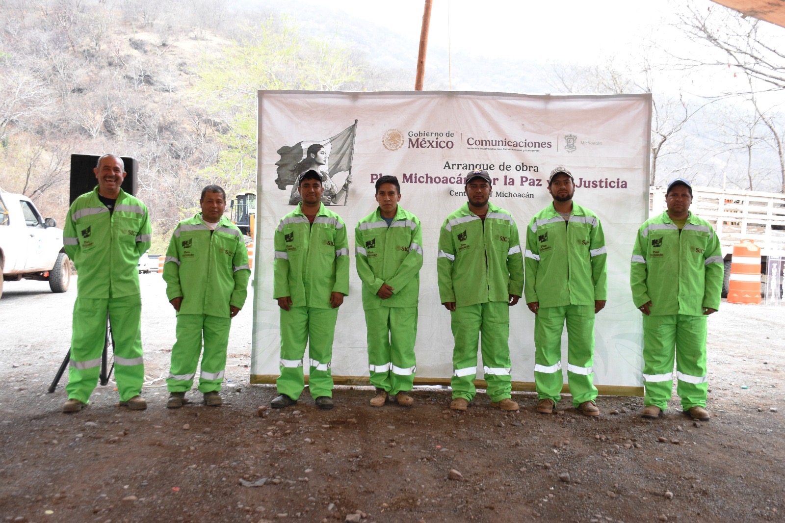 LA SICT CONTINUA CON EL PROGRAMA DE CONSERVACIÓN PERIÓDICA EN MICHOACÁN