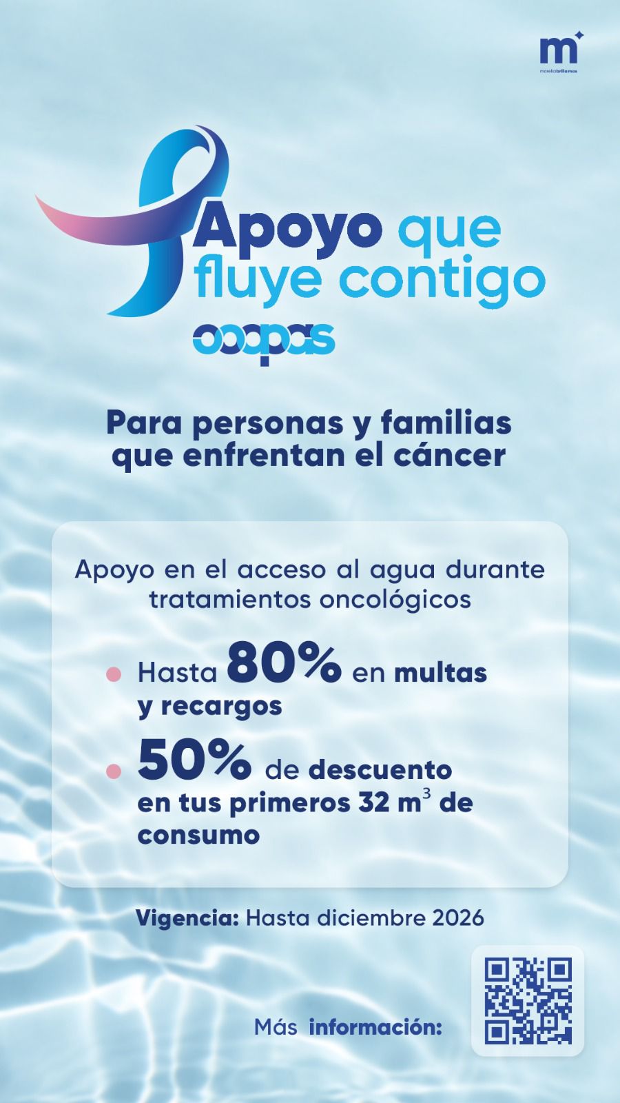 Con “Apoyo que fluye contigo”, Adolfo Torres fortalece el sentido social del Ooapas