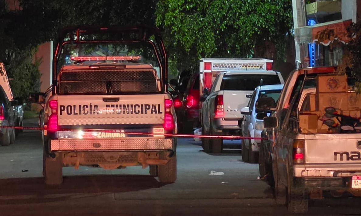 Se registra homicidio en El Vergel de Zamora 