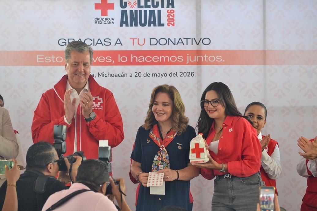 Arranca Cruz Roja Mexicana Michoacán la Colecta Anual 2026 “Esto que ves, lo hacemos juntos”