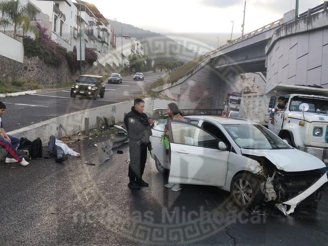 Jueves de accidentes viales en Morelia y Tarímbaro; se registran 6