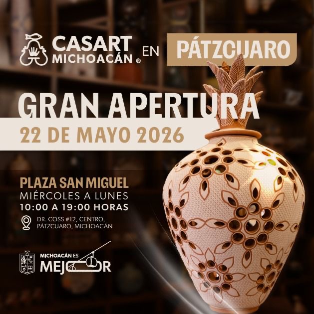 ¡La tradición michoacana tiene un nuevo hogar en el corazón de Pátzcuaro!