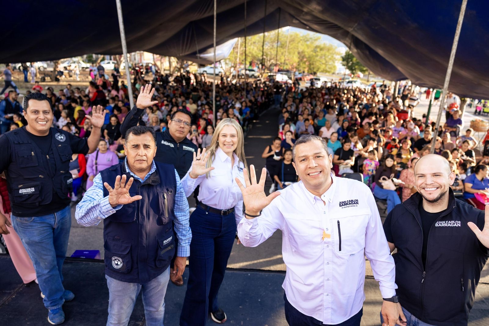 Juan Carlos Barragán desborda el poniente de Morelia con festejo masivo para las madres