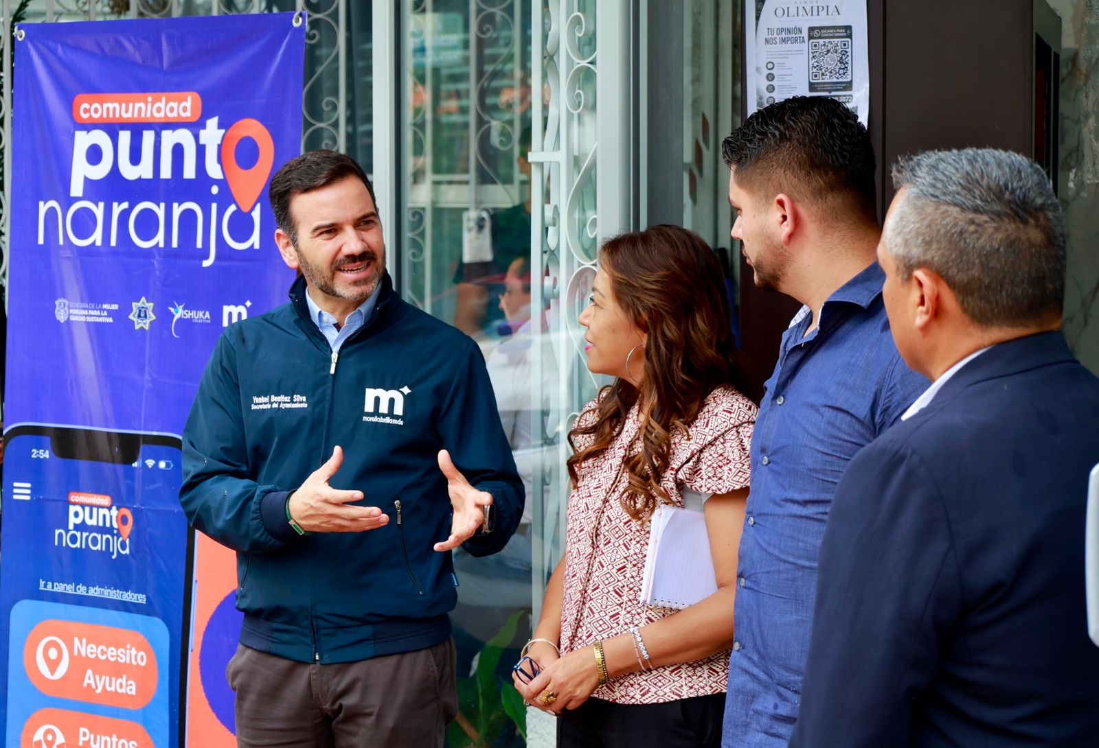 Punto Naranja amplía su red de espacios seguros en Morelia: Yankel Benítez