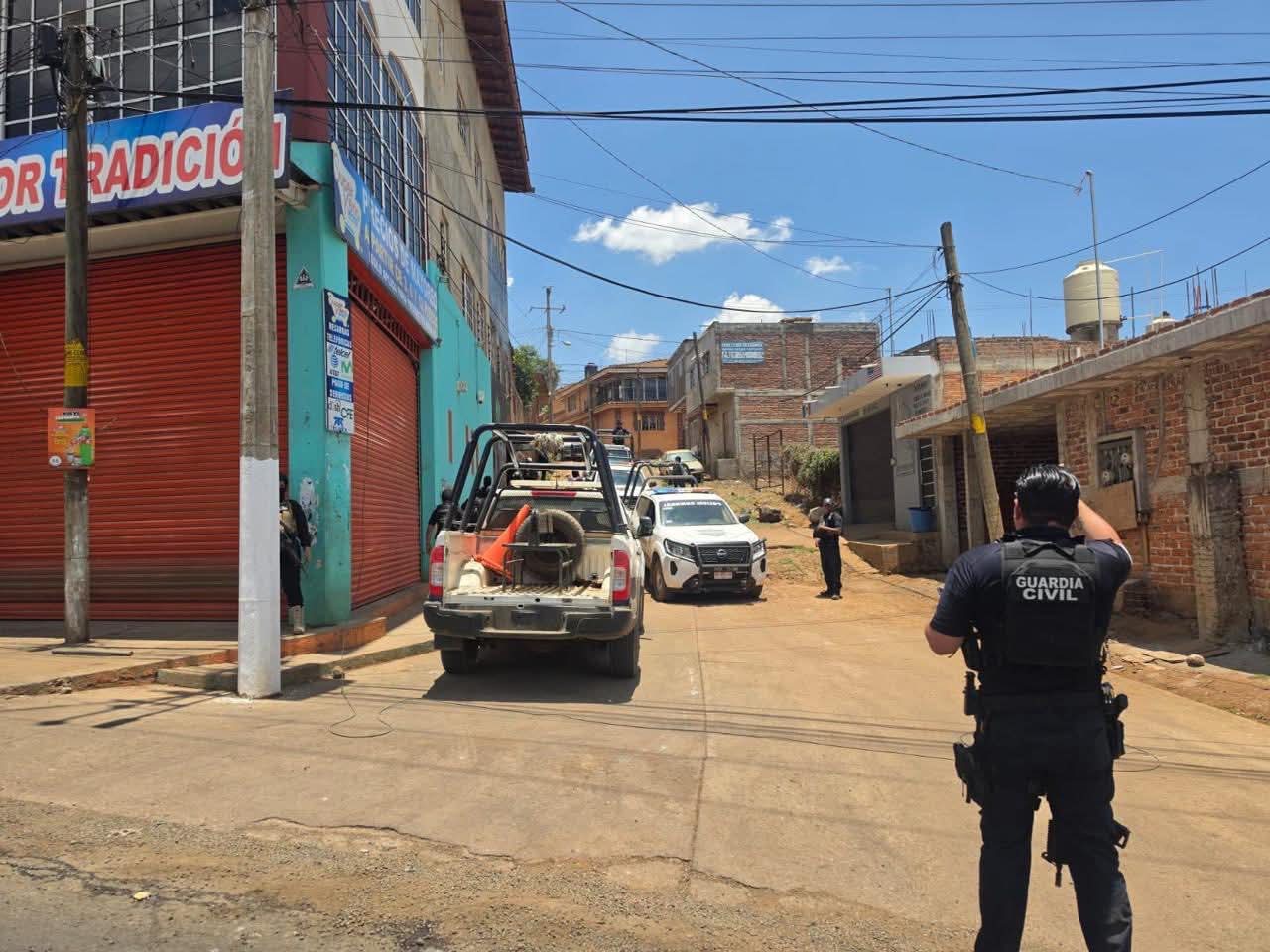Tras agresión contra Policía Comunal de Tarecuato detienen a dos delincuentes armados