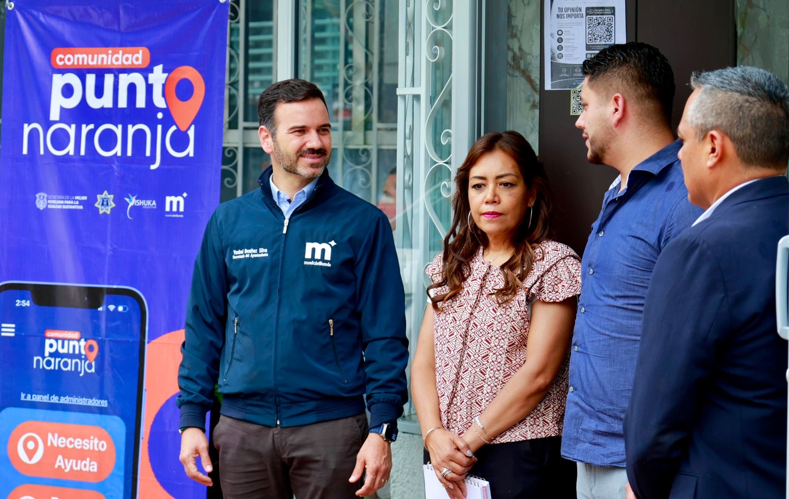 Punto Naranja amplía su red de espacios seguros en Morelia: Yankel Benítez