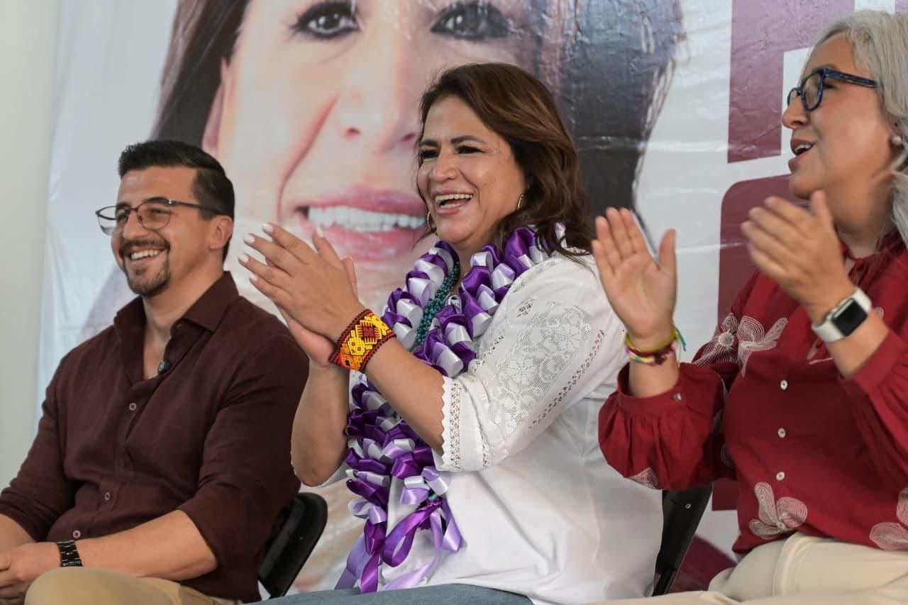 Fabiola Alanís desde Pátzcuaro: Morena seguirá en las calles, en las plazas y con la organización del pueblo