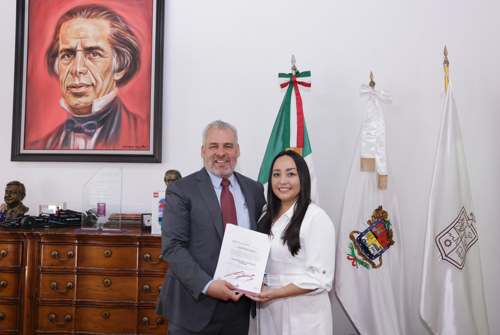 Designa Bedolla a María Elena Huerta Moctezuma como nueva secretaria de Desarrollo Urbano y Movilidad