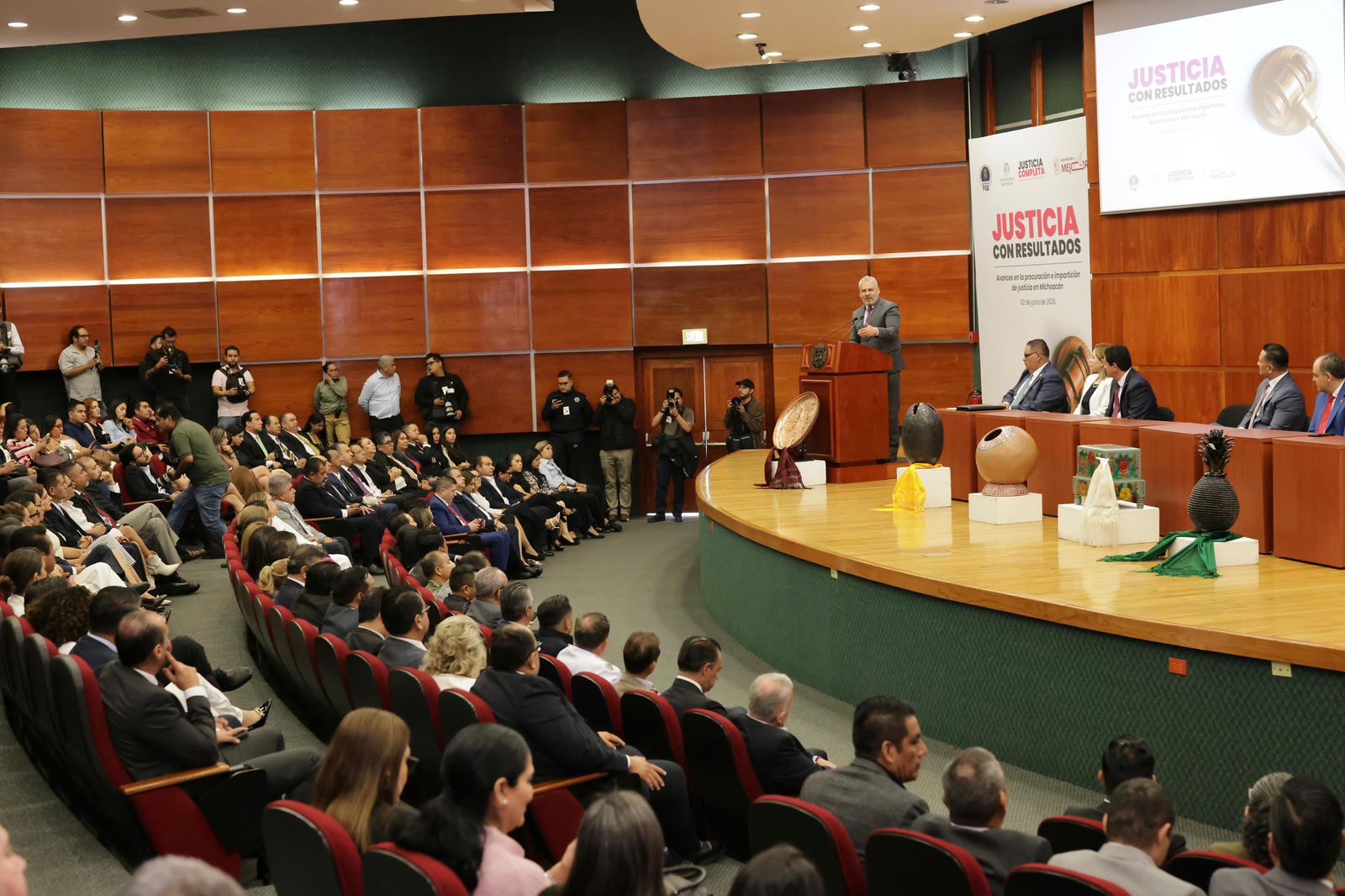 Ubica México Evalúa a Michoacán como líder nacional en el combate a la impunidad: Bedolla