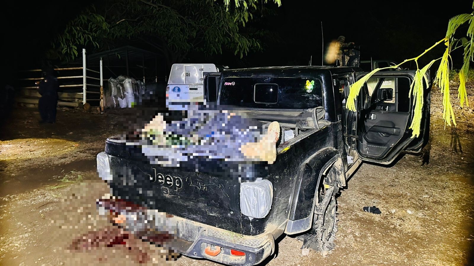 Hallan a cuatro hombres asesinados tras presunto enfrentamiento entre CJNG y Caballeros Templarios en Parácuaro