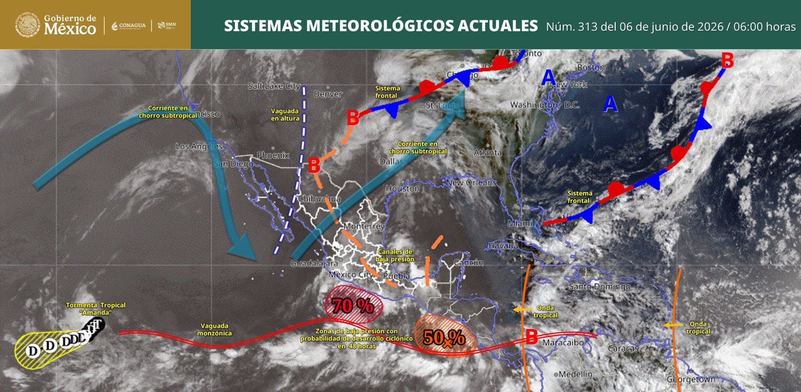 La Coordinación Estatal de Protección Civil de Michoacán informa que, debido al fenómeno de El Niño, este año la actividad meteorológica estará por encima del promedio histórico.