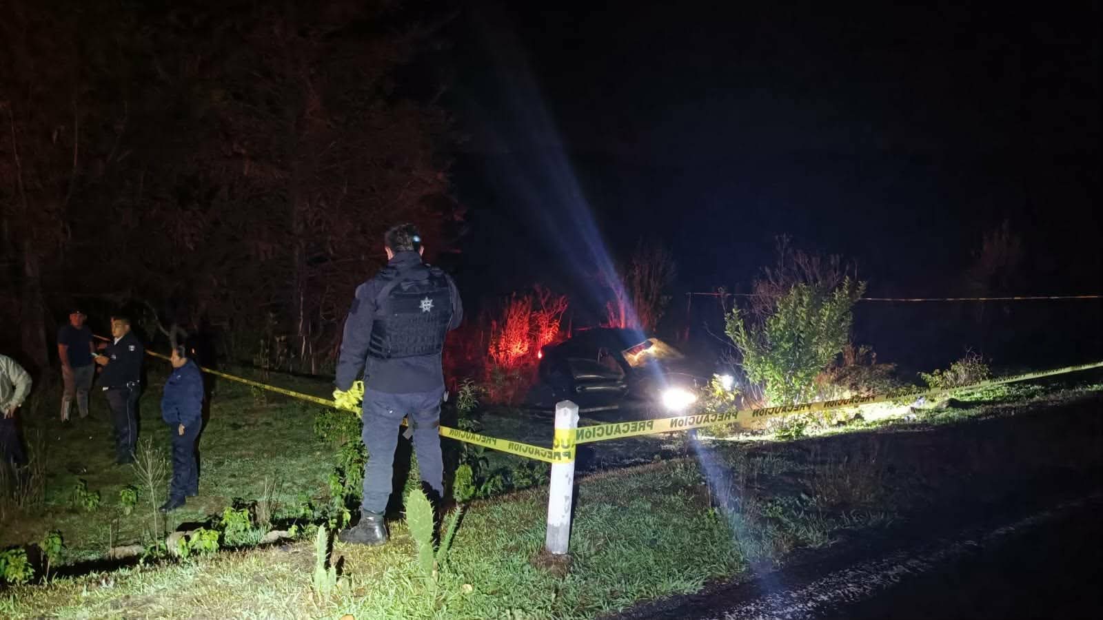Volcadura automovilística deja un muerto en la Zacapu-Morelia 