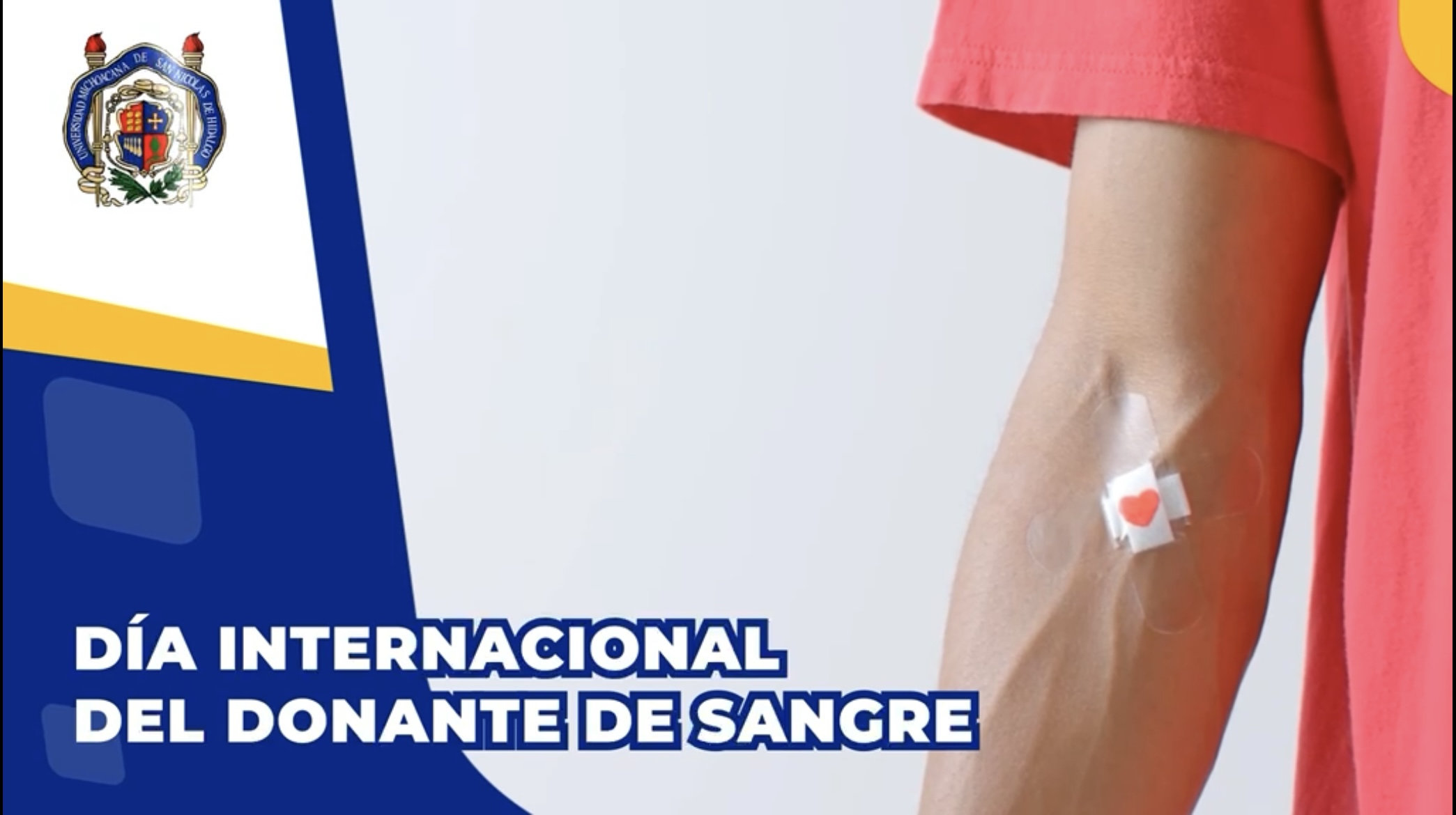 Día Mundial del Donante de Sangre. 