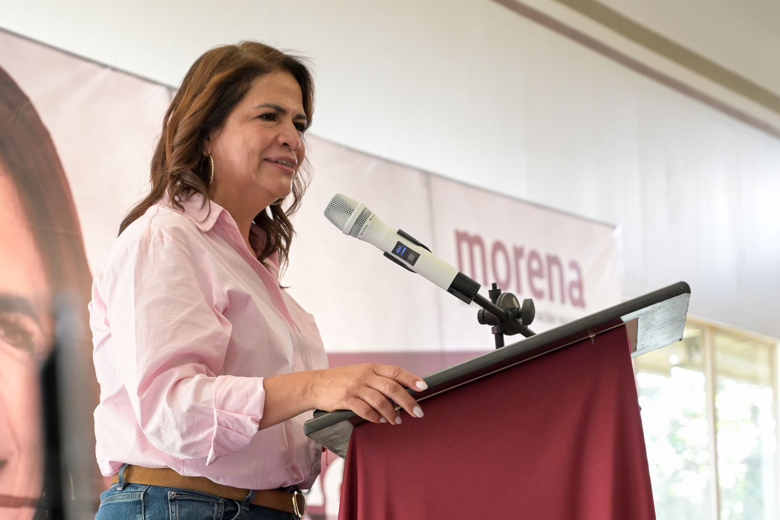 Fortalece Fabiola Alanís organización ciudadana y defensa de la transformación en Zacapu