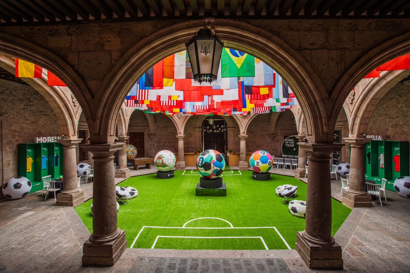 Abre Gobierno de Morelia exposición futbolística