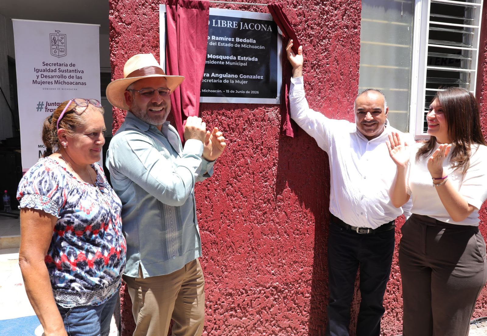 Inaugura Bedolla Centro LIBRE en Jacona para garantizar el desarrollo y protección de las mujeres