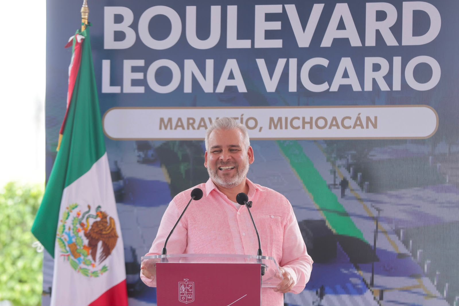Impulsa Bedolla desarrollo y movilidad en Maravatío con rehabilitación del bulevar Leona Vicario