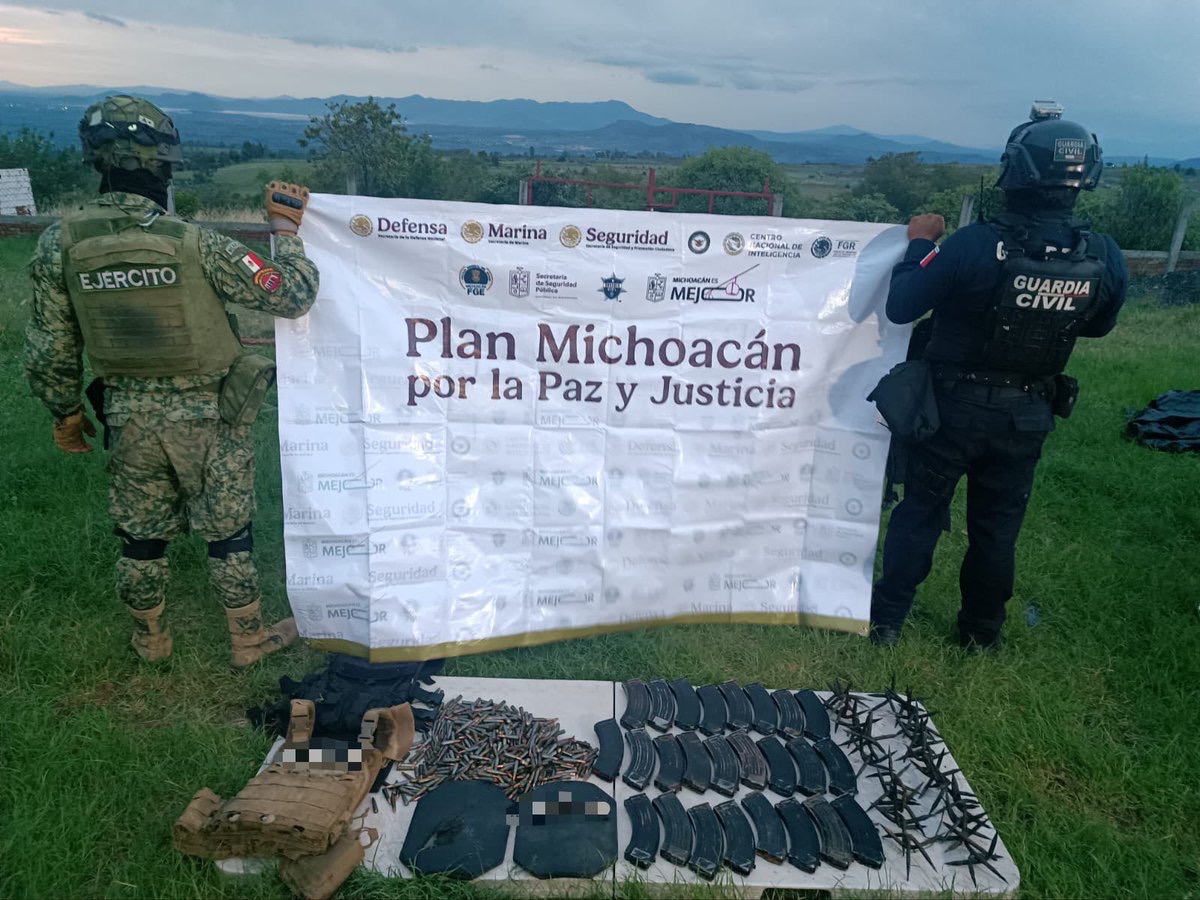 Delincuentes atacan a policías y militares en Queréndaro