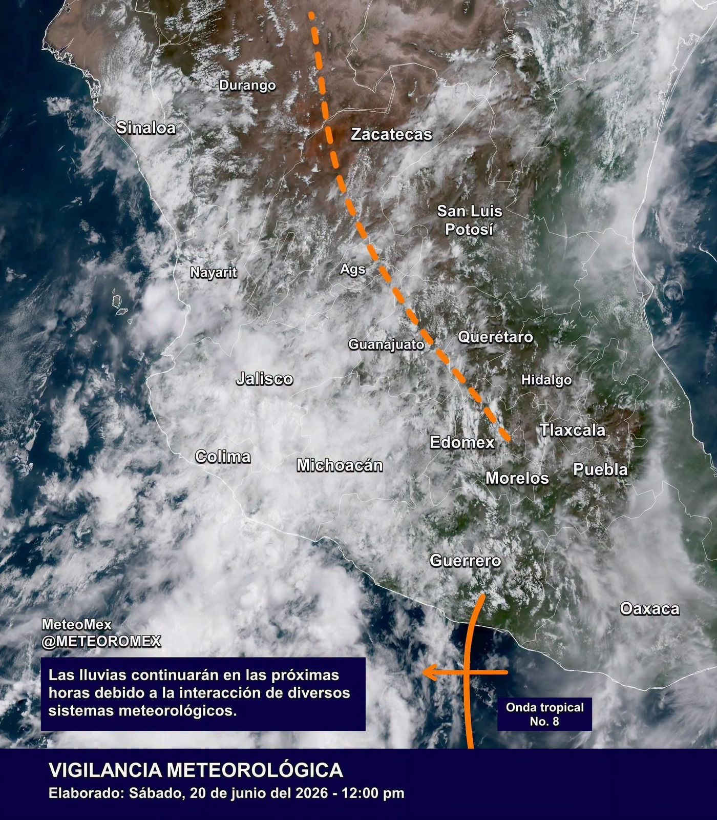 Gobierno de Morelia emite recomendaciones ante fuertes lluvias