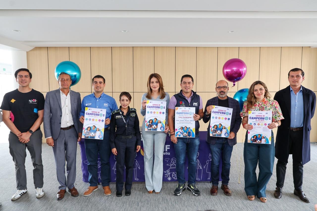 Paola Delgadillo presenta 25 cursos y actividades de “Verano de Campeon@s