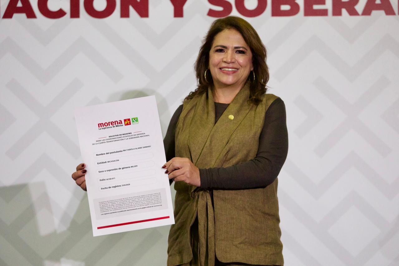 Respalda Fabiola Alanís método de encuesta para elegir la Coordinación de Morena