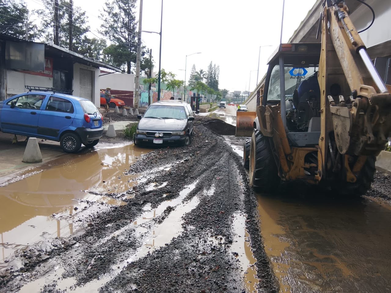 SCOP mantiene atención en el Paso Catrinas tras lluvias atípicas en Morelia