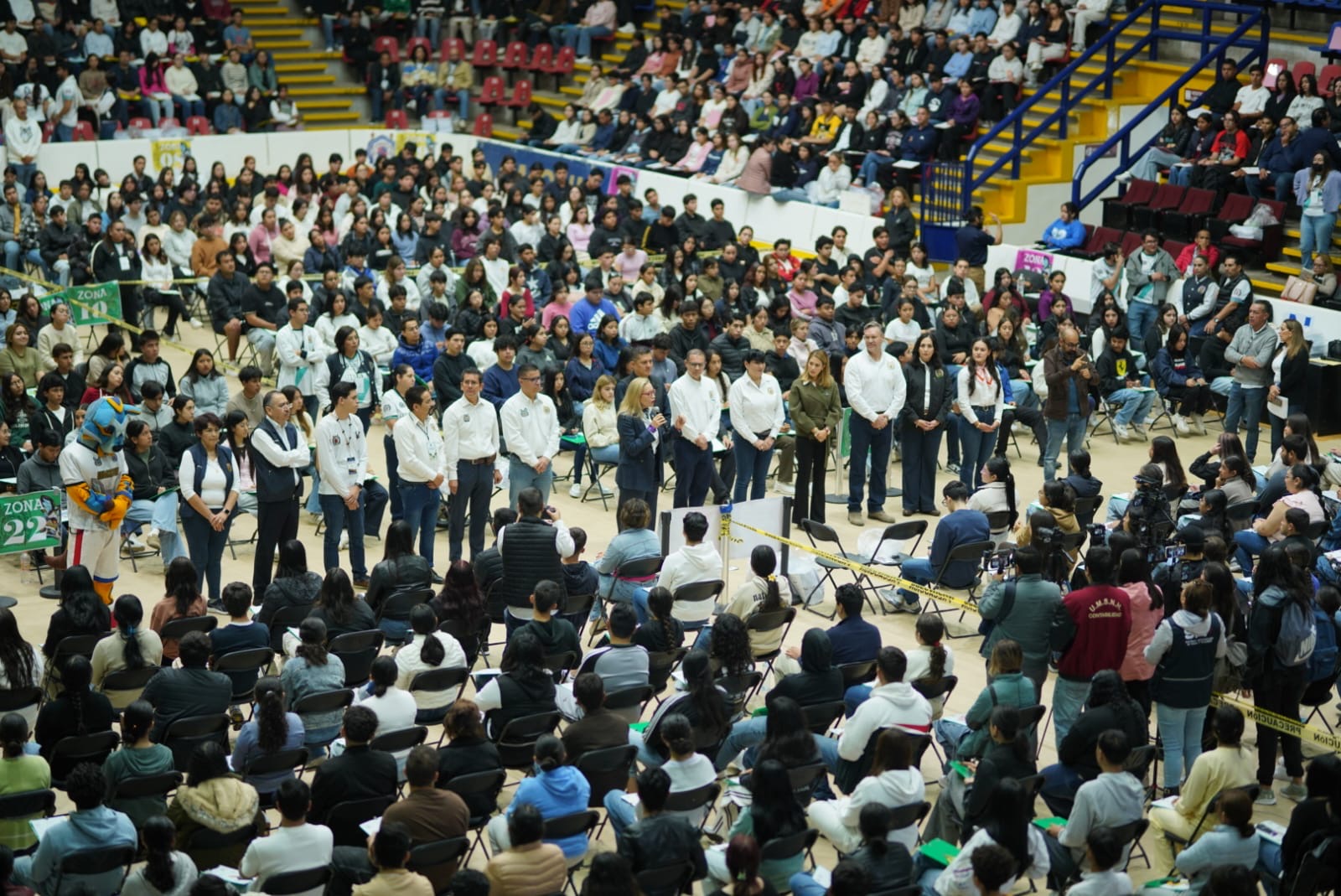 CREER EN SÍ MISMOS, INVITÓ YARABÍ ÁVILA A ASPIRANTES QUE REALIZAN EL EXAMEN DE ADMISIÓN A LA UMSNH