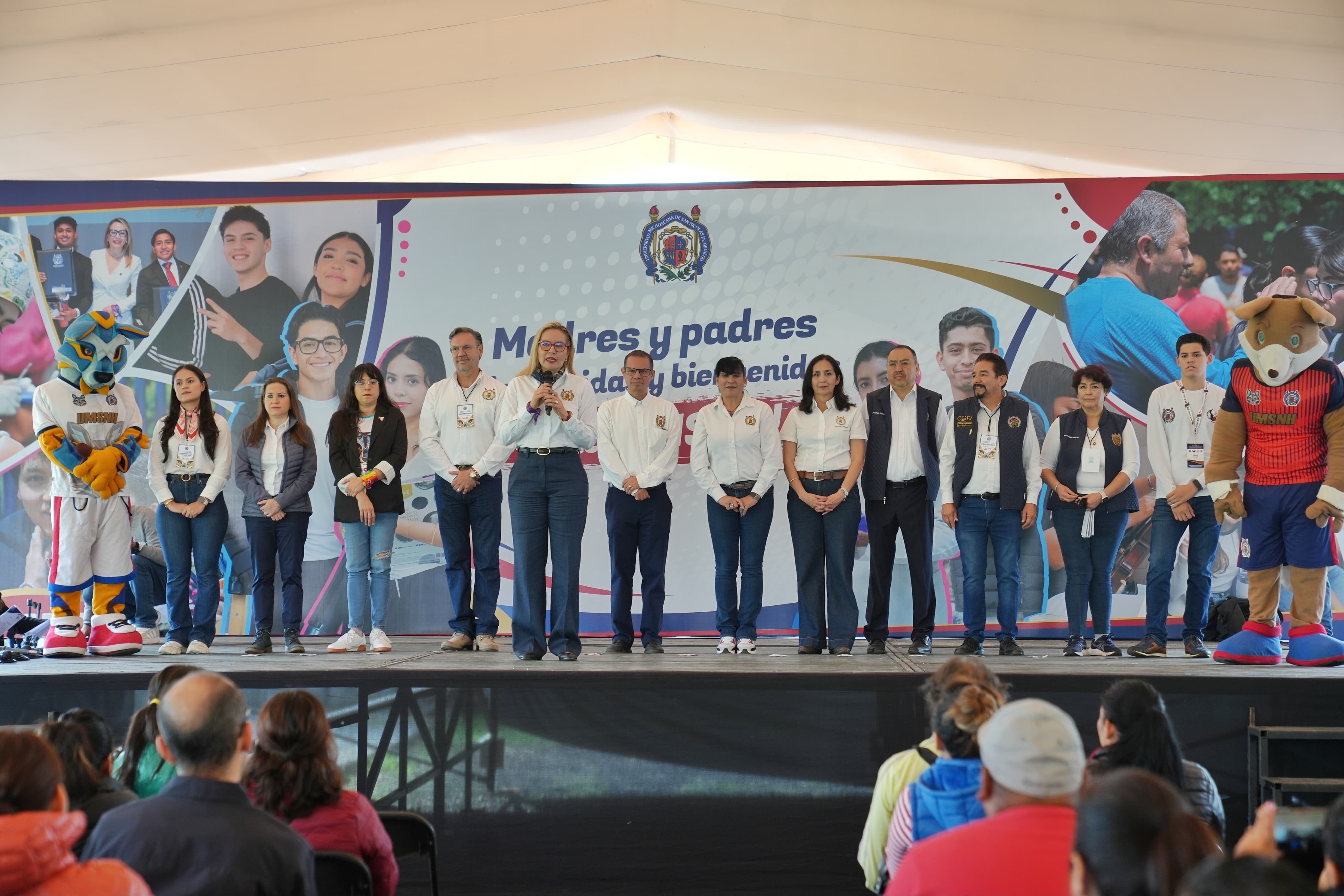 UNIVERSIDAD MICHOACANA Y PADRES DE FAMILIA, HAGAMOS EQUIPO: RECTORA