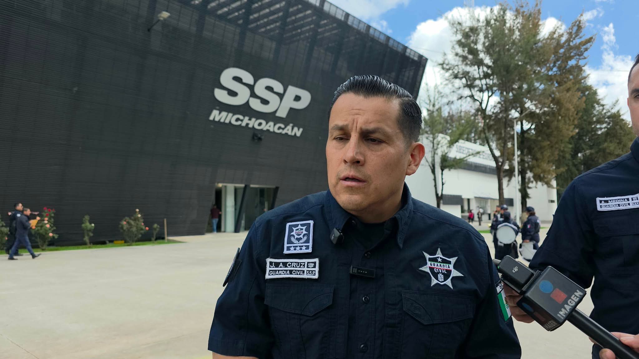 Guardia Civil refuerza desminado en Apatzingán con agrupamiento especializado