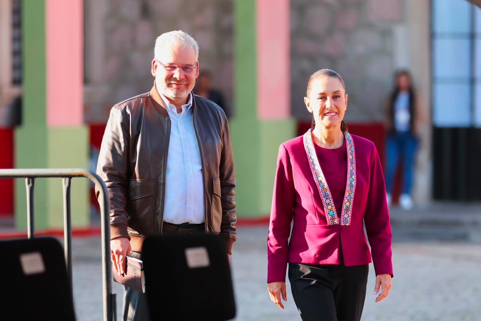 Ante Sheinbaum, destaca Bedolla avances del Plan Michoacán en seguridad, infraestructura y educación