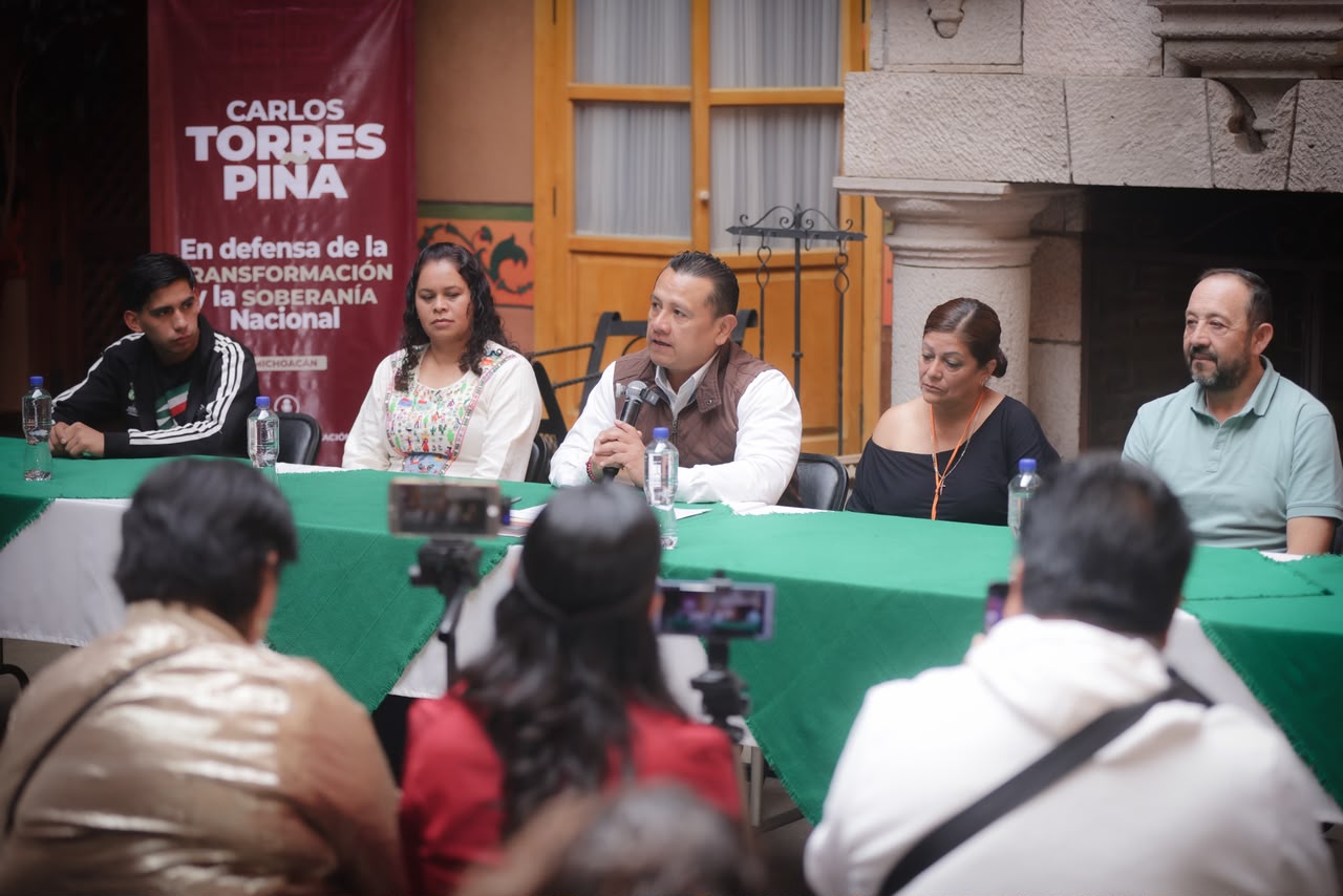 Michoacán necesita una nueva etapa de conciliación, seguridad y desarrollo: Torres Piña