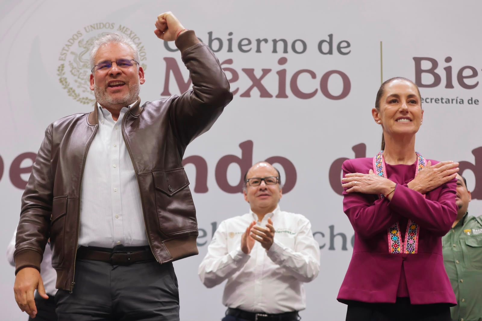 Bedolla y Sheinbaum destacan labor de Servidores de la Nación en proceso de transformación