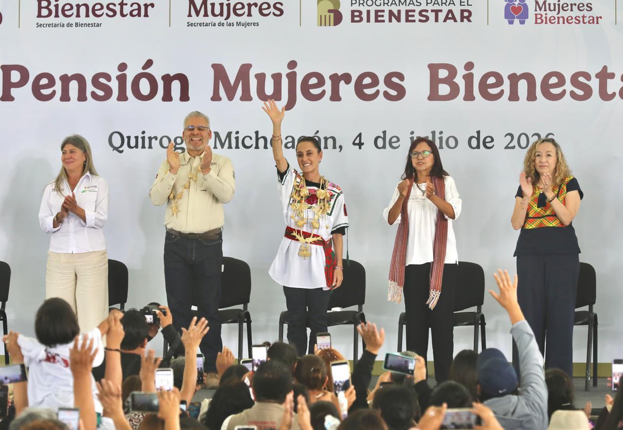 Novena visita de Sheinbaum consolida el Plan Michoacán por la Paz y la Justicia: Bedolla