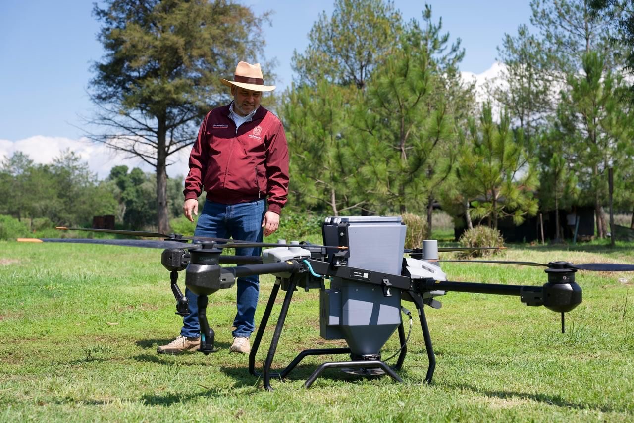Con tecnología de drones, Michoacán dispersará 200 mil semillas forestales: Bedolla