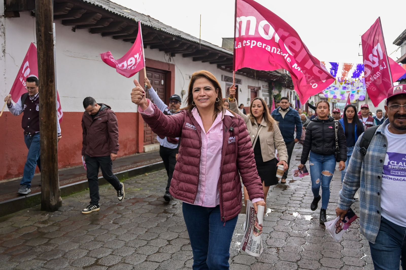 Fabiola Alanís: La organización territorial es la mayor fortaleza de la Cuarta Transformación en Michoacán