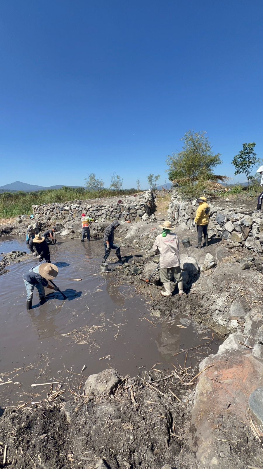 Con obras de conservación, Programa de Empleo Temporal blinda al lago de Pátzcuaro