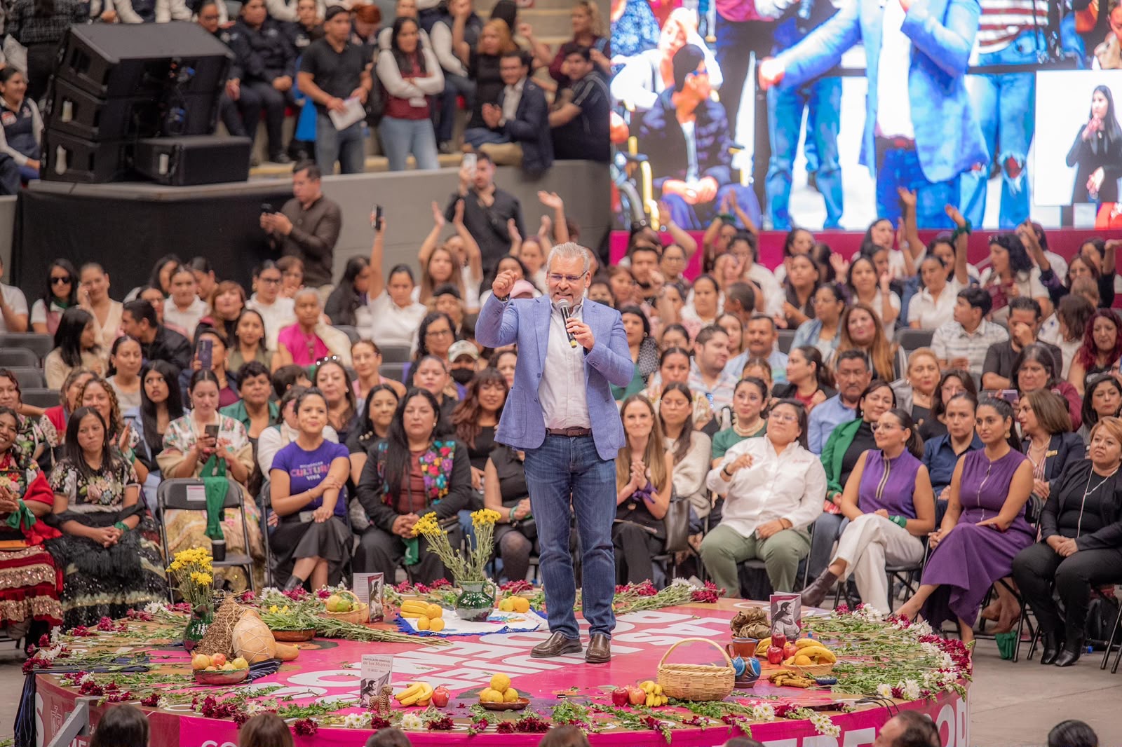 Destaca Bedolla liderazgo de las mujeres en la vida pública de Michoacán
