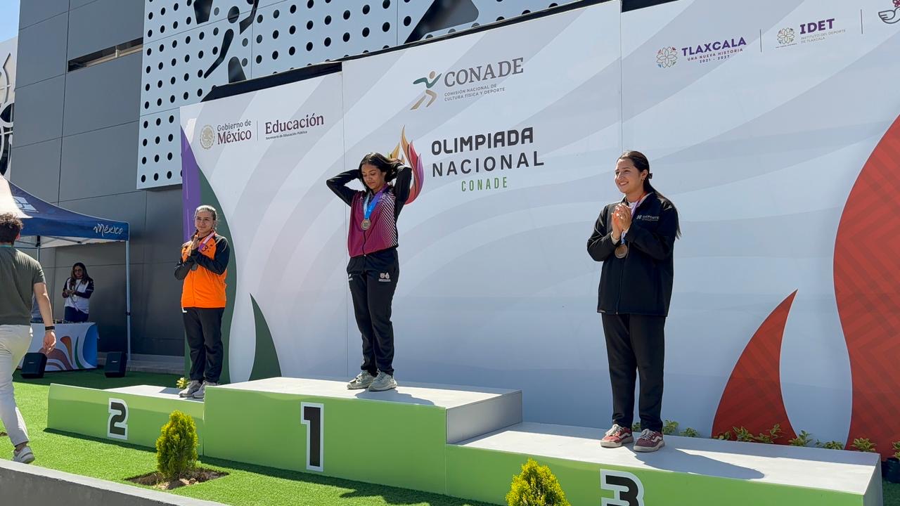 LA NICOLAITA, SARAH SILVA, OBTUVO DOS MEDALLAS DE ORO EN OLIMPIADA NACIONAL