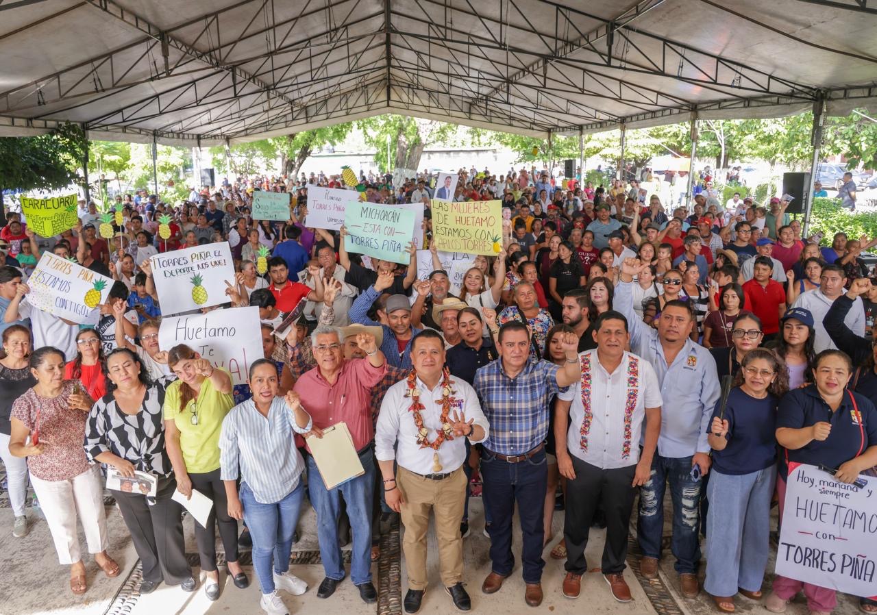 La soberanía también se defiende produciendo y transformando desde Huetamo: Torres Piña