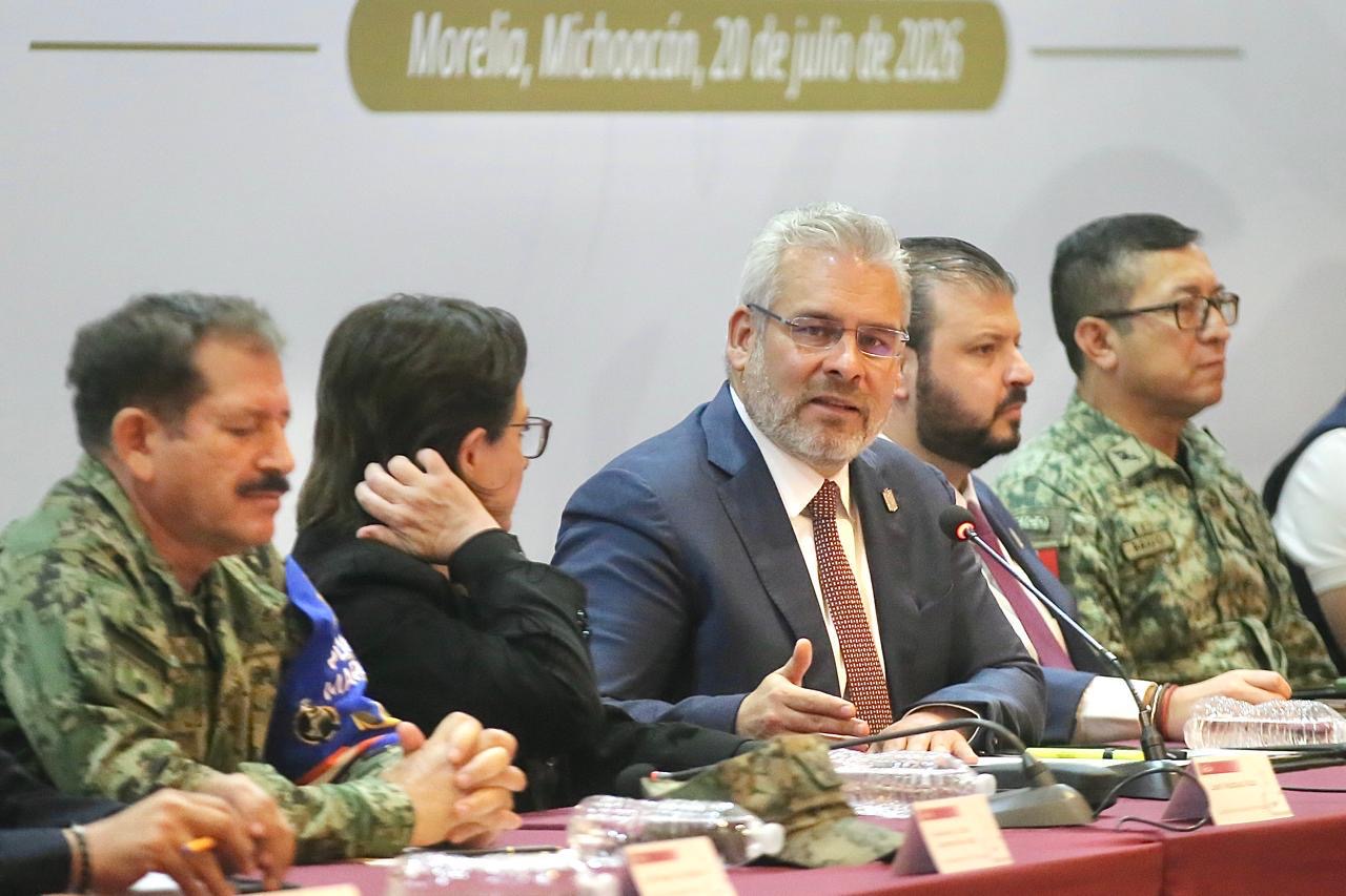 Instalan Puesto de Comando Interinstitucional en Michoacán para intensificar prevención por lluvias