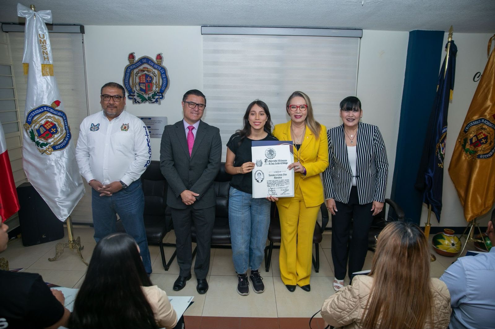 INCREMENTA TITULACIÓN EN UN 100 POR CIENTO EN LA UMSNH, CON PROGRAMA IMPULSADO POR YARABÍ ÁVILA