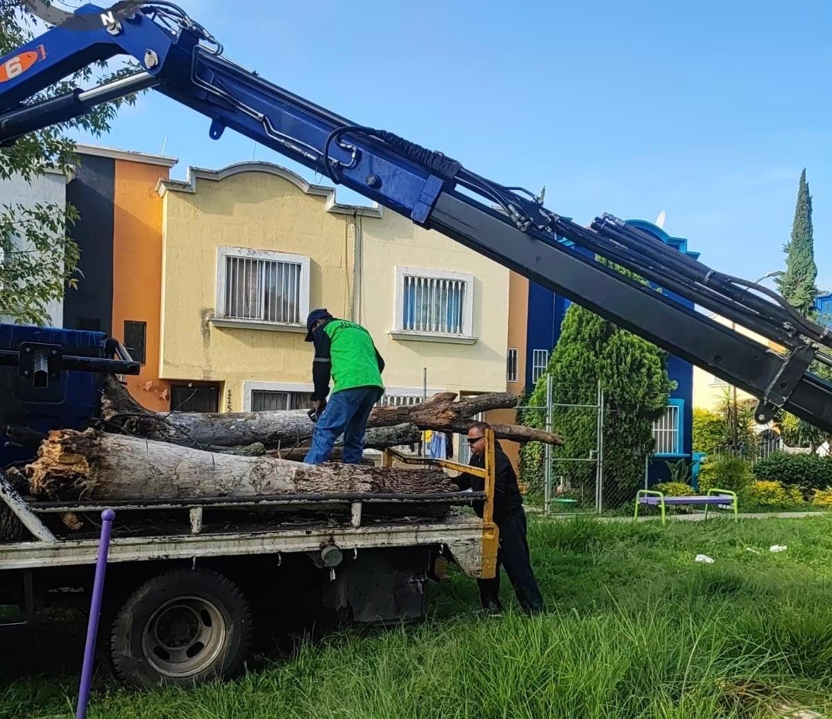 Gobierno de Morelia intensifica labores de limpieza de áreas verdes en distintos puntos de la ciudad