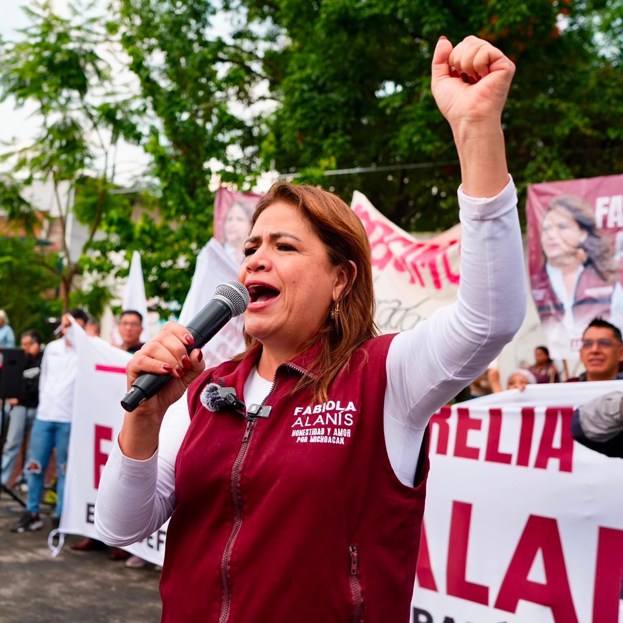 Fabiola Alanís: Morena está donde está el pueblo y fortalece su presencia en Morelia, Paracho y Nahuatzen